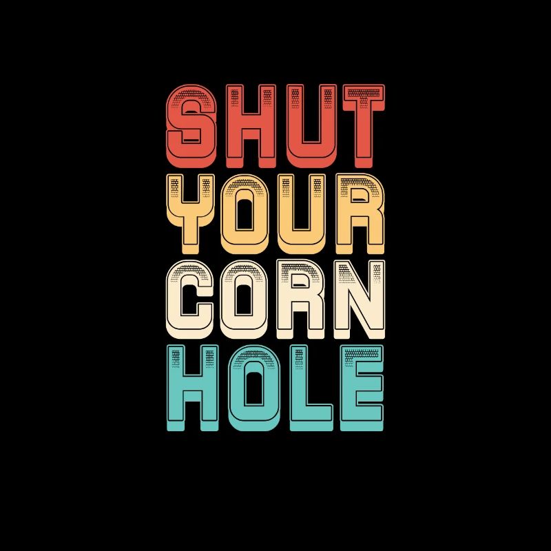 Cornhole pouf trou aveugle cadeau