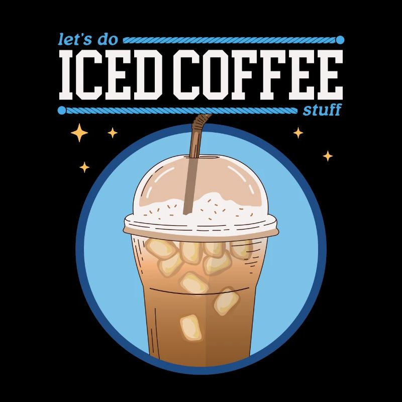 Eiskaffee Iced Coffee Kaffeeliebhaber Geschenk