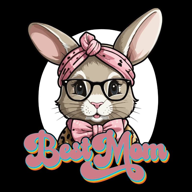 Maman Lapin Mignon Lapin Maman Mignon Lapin de Pâques