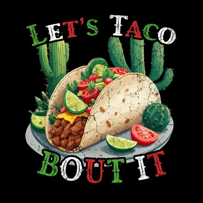 Drôle de tacos Dicton Cinco De Mayo Mexicain