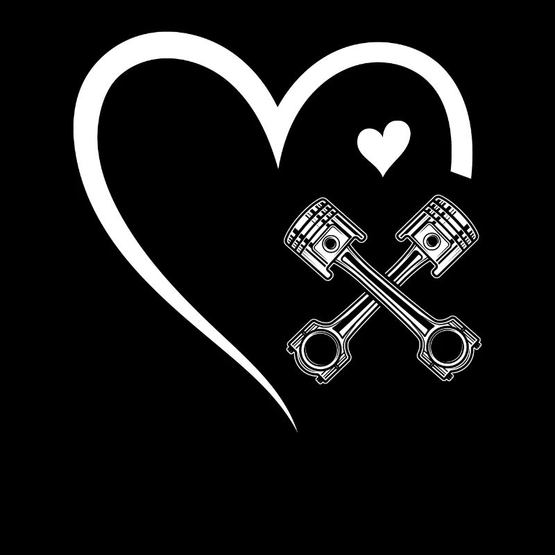 Mechanic piston Auto Mechanic Heart