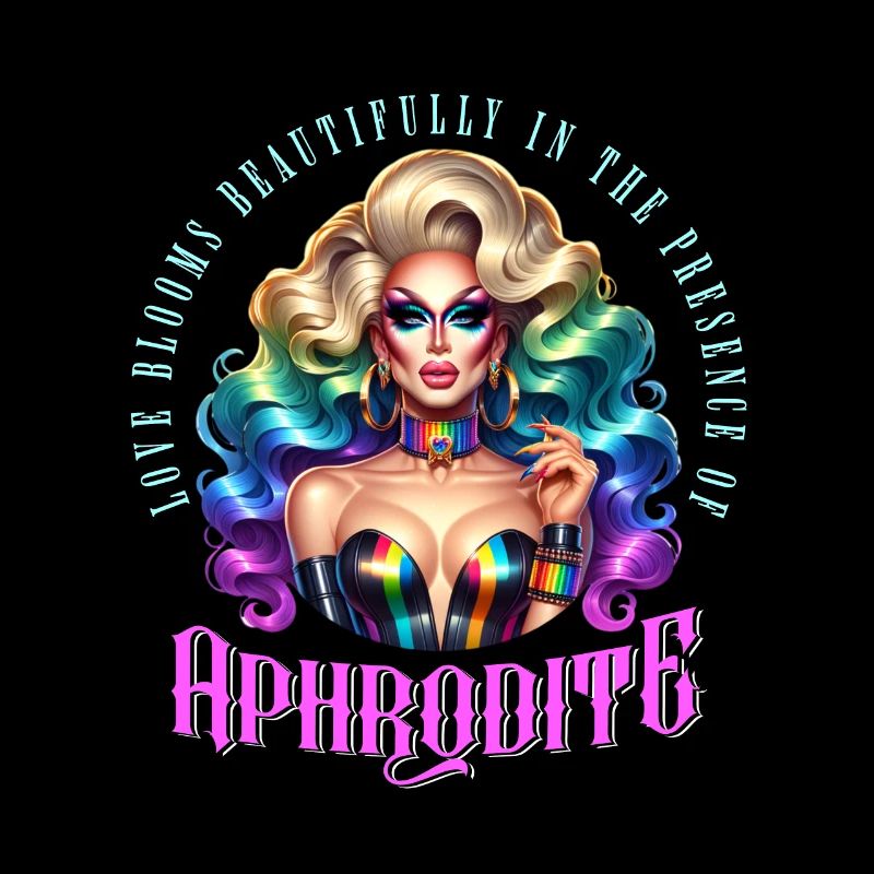 Pride LGBTQ Drag Queen Aphrodite Élégance