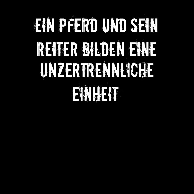 Reiten - Ein Pferd und sein Reiter bilden eine