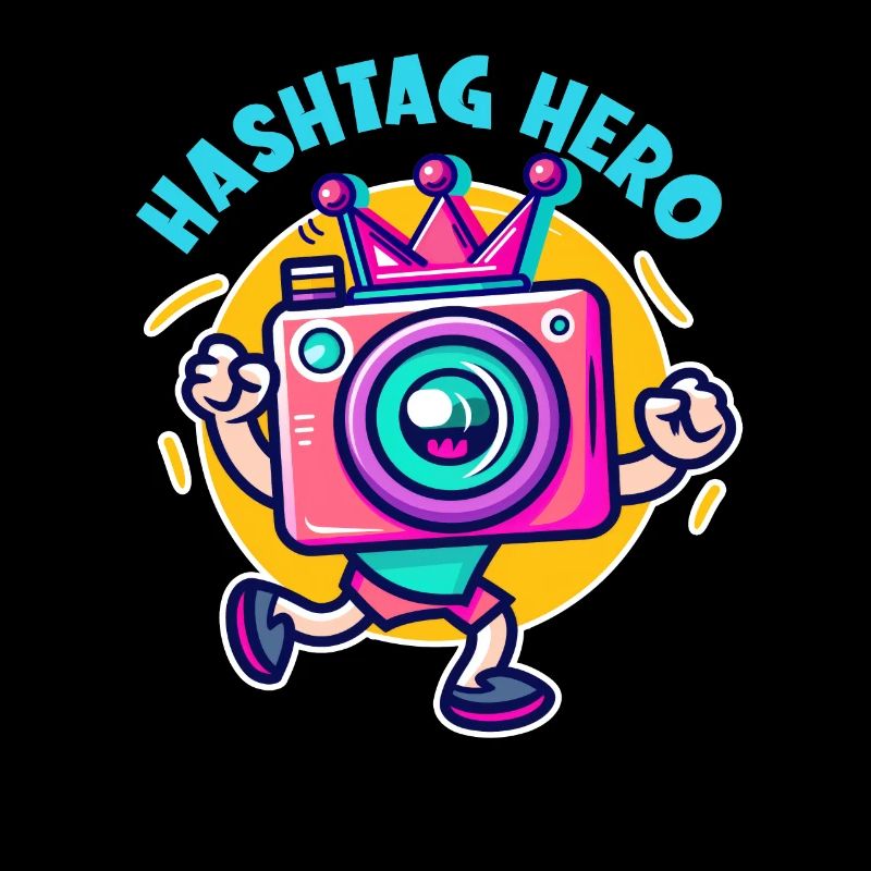 Digital Creator Hashtag Hero Social Media