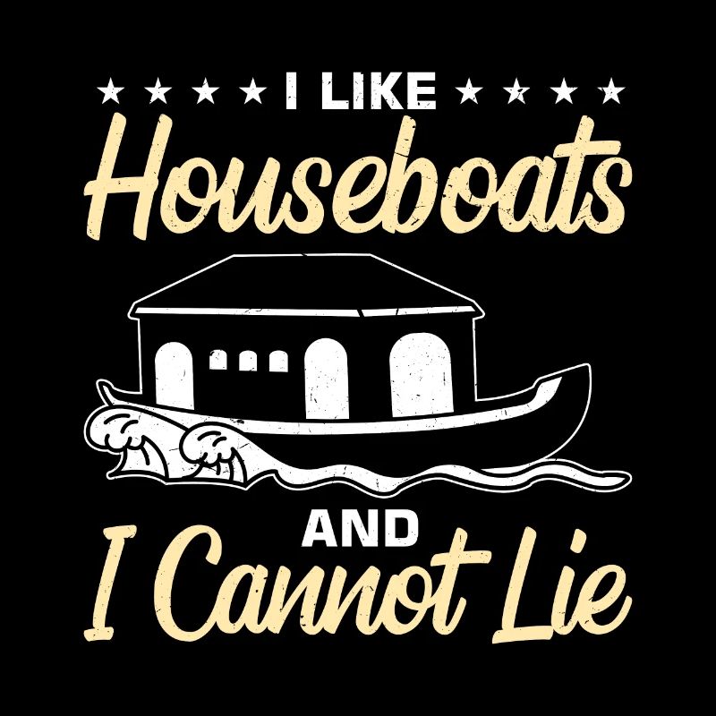 Witziger Hausboot Spruch