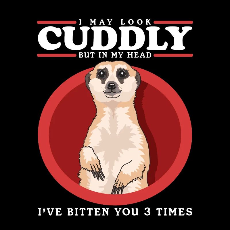 Suricate Drôle Cadeau de Suricate