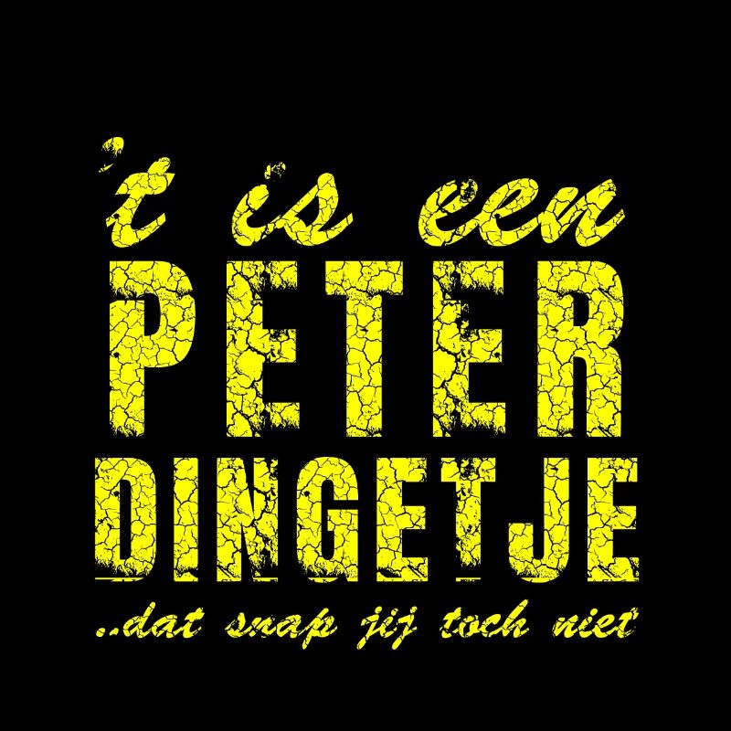 Cool shirts design with name Peter,