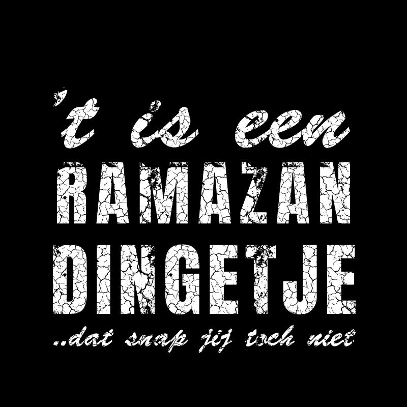 Design de chemise avec texte pour Ramazan