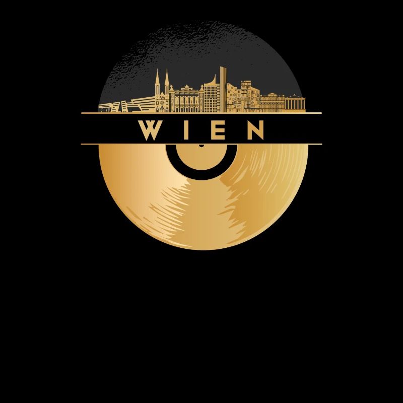 Disque vinyle - Skyline-Autriche-Vienne