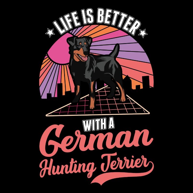 Life is better with German Hunting Terrier