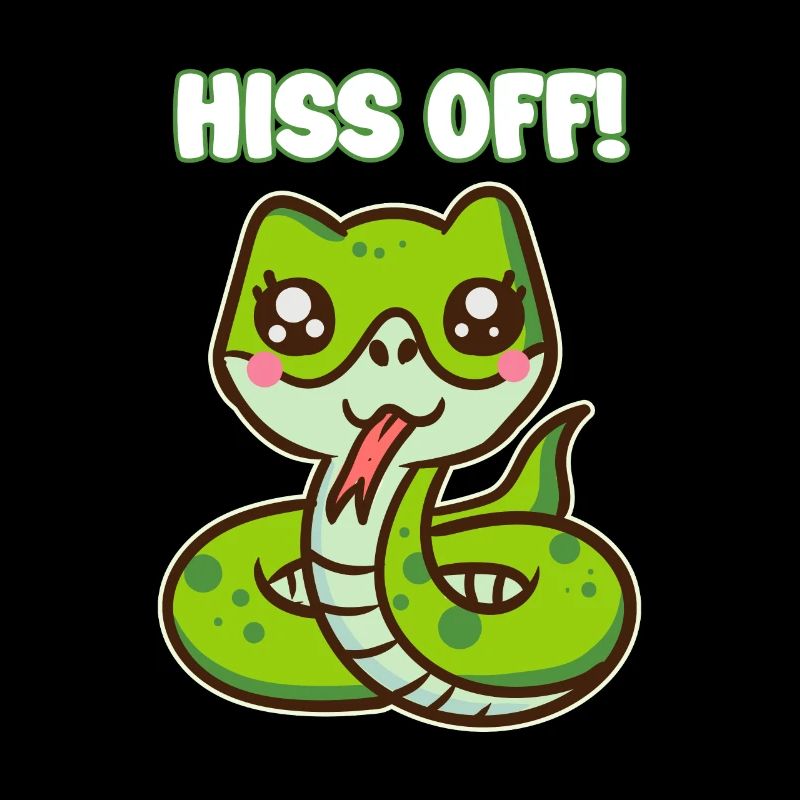 Hiss Off! - Cute Snake Pun