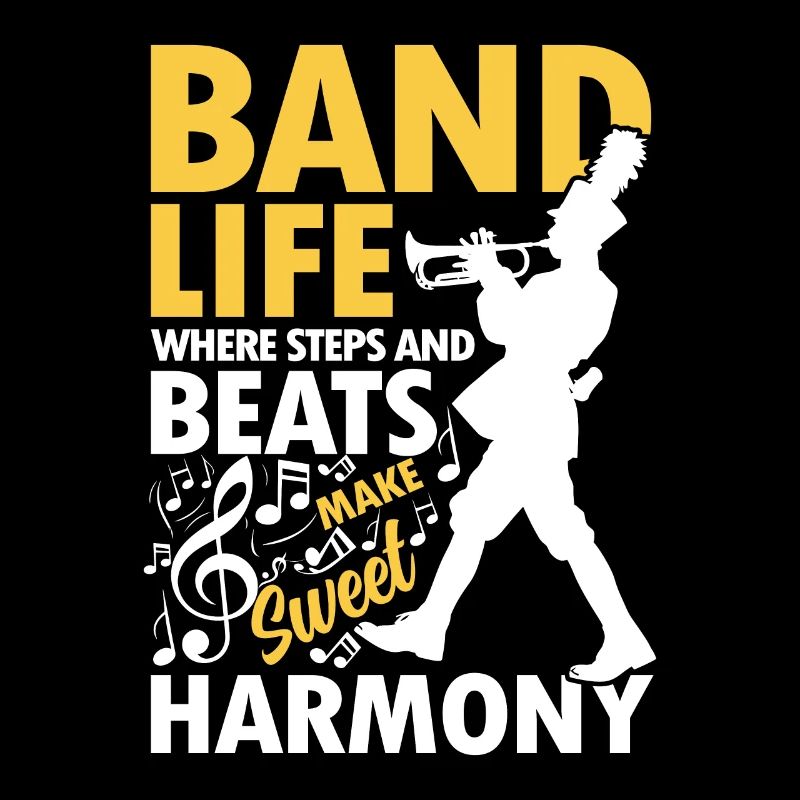 Band Life Steps and Beats Make Harmony