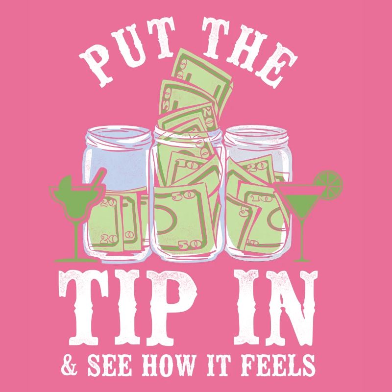 Bartender Mixologist Put The Tip