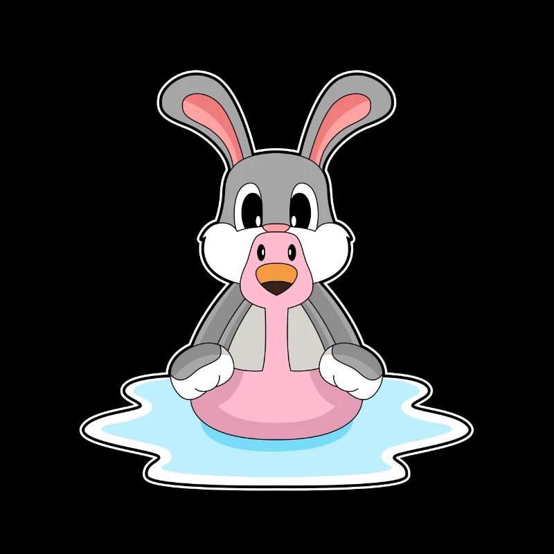 Rabbit Flamingo
