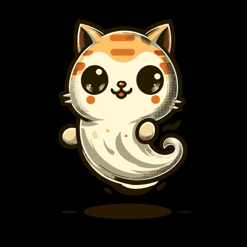 Cute Ghosts Cat Kawaii Ghost Pet