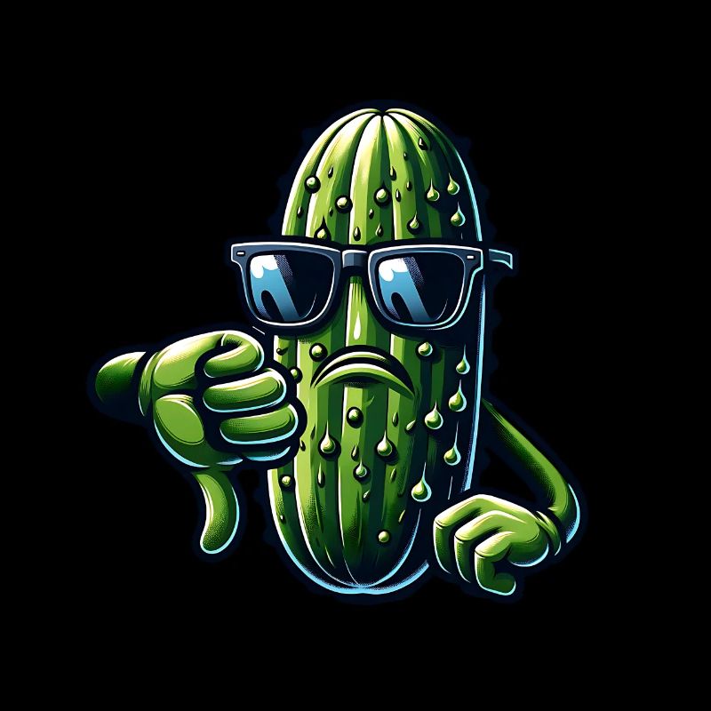 Pouces vers le bas : Concombre aigre, concombre, concombre