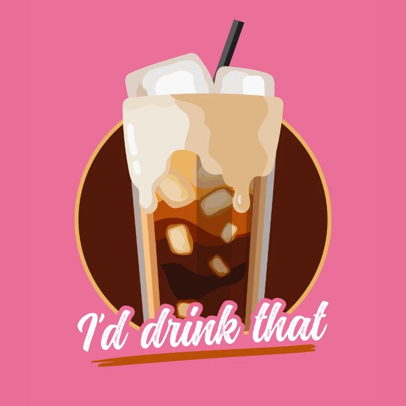 Eiskaffee Iced Coffee Kaffeeliebhaber Geschenk