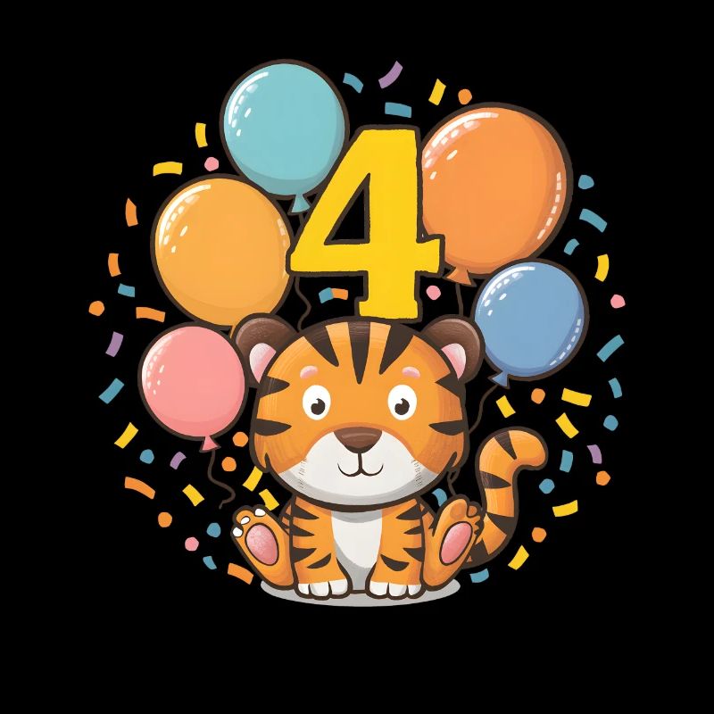4. Geburtstag Tiger Kindergeburtstag