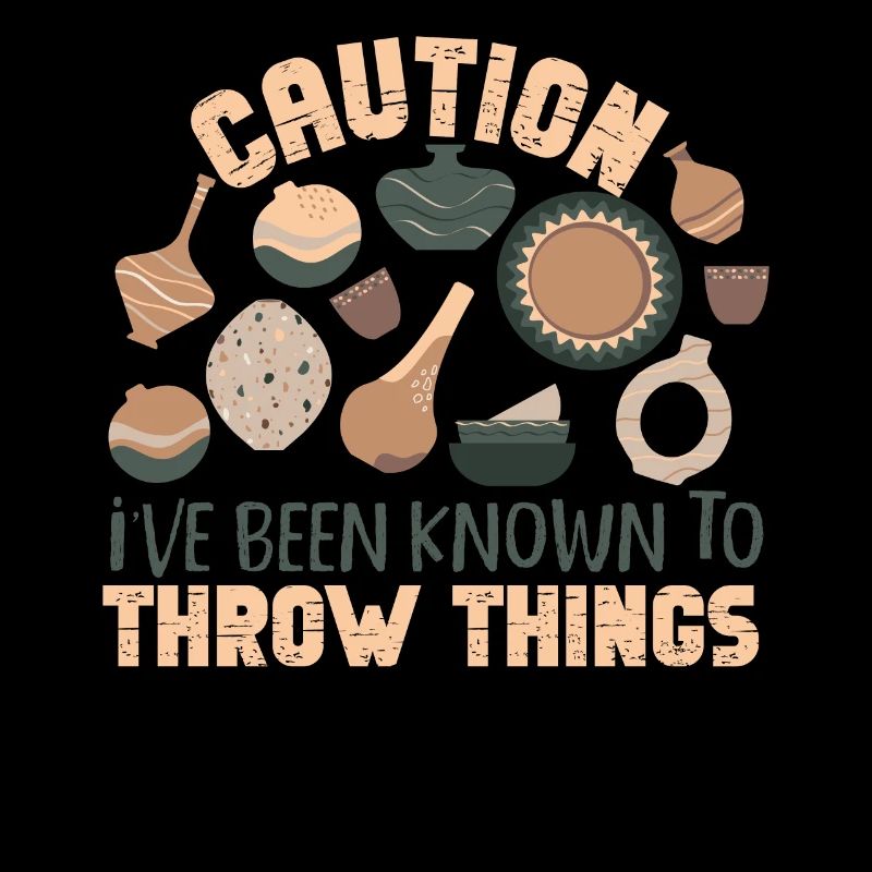 Pottery Ceramics Artist Caution