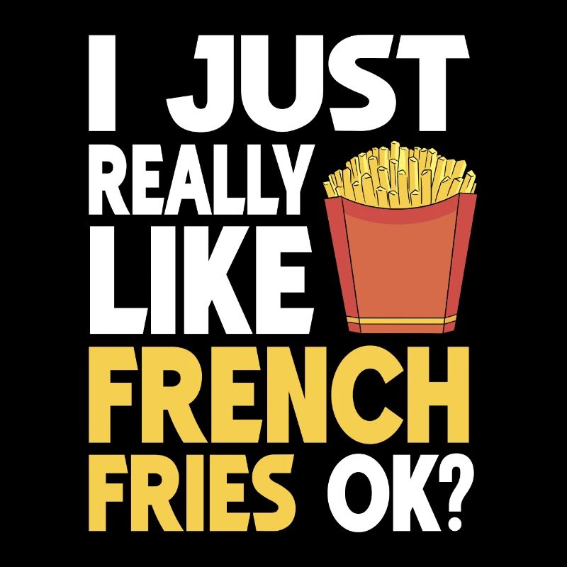 Frites Nourriture Jeu de mots Pomme de terre
