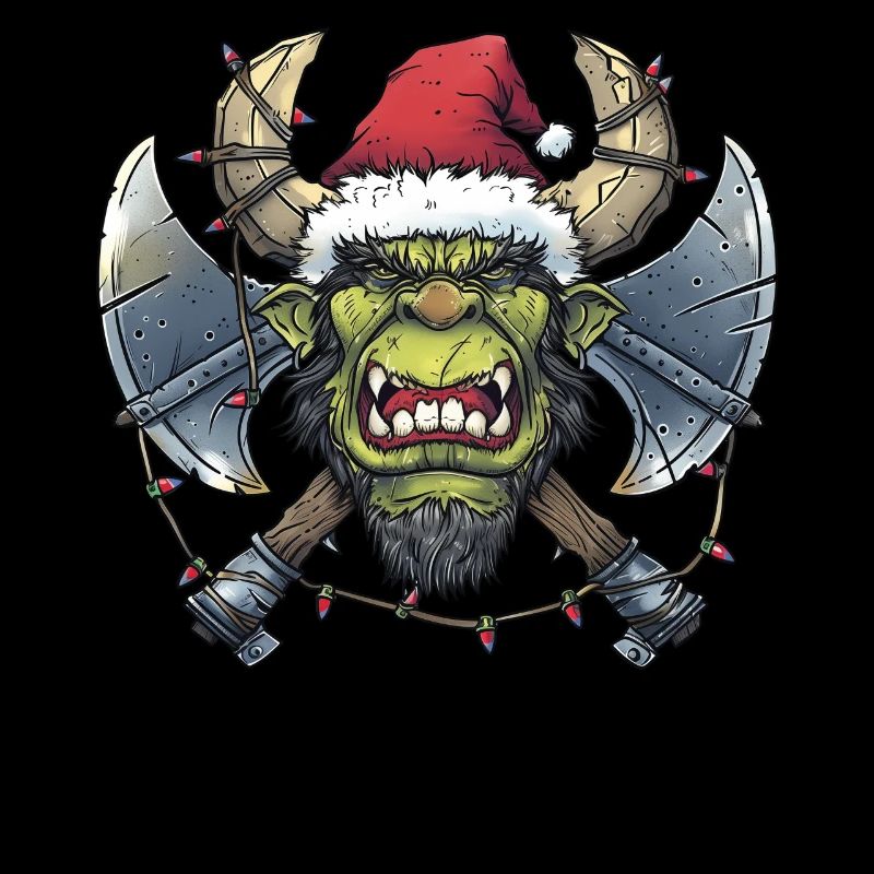 Oger Troll MMORPG RPG Rollenspiele LARP Xmas