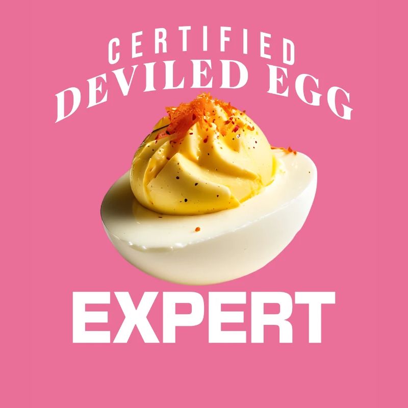 Certified Deviled Egg Expert Funny Harvest