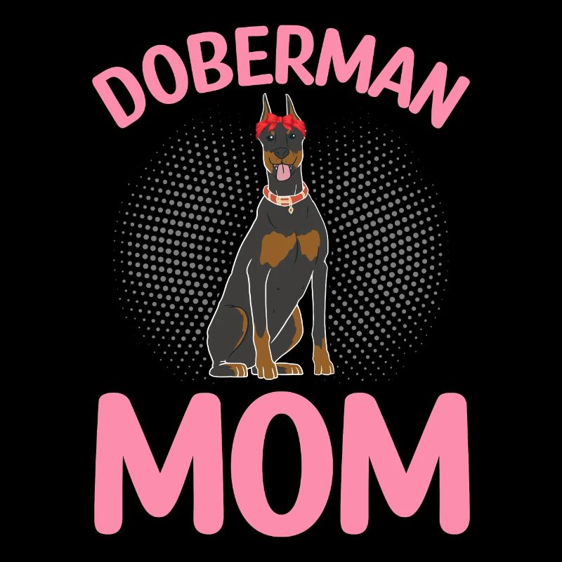 Dobermann Mama Dobermann Halstuch