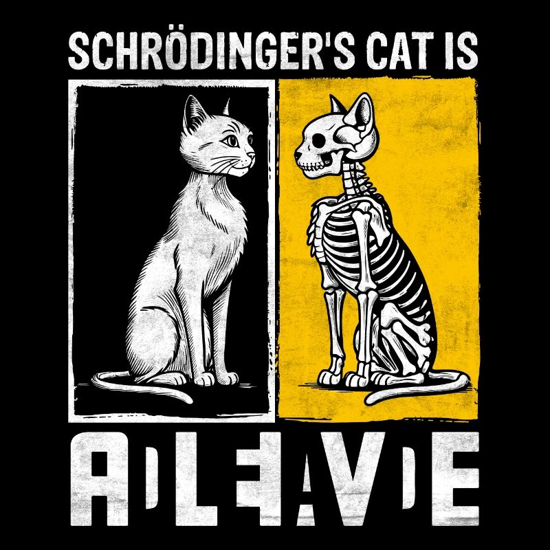 Le chat de Schrödinger mort et vif