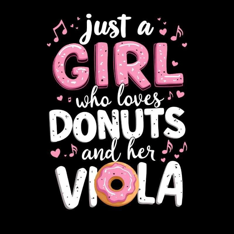 Viola Viola Donut Violist Love Doughnut