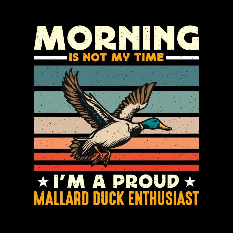 Le matin du canard colvert n’est pas mon heure à chasser le canard