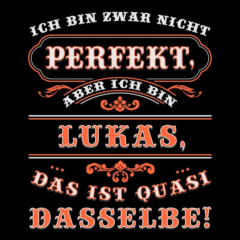 Funny LUKAS for Name Day with Name Name