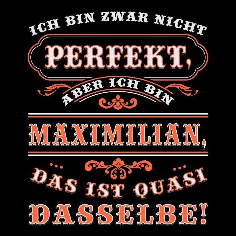 Funny MAXIMILIAN for Name Day with Name Name