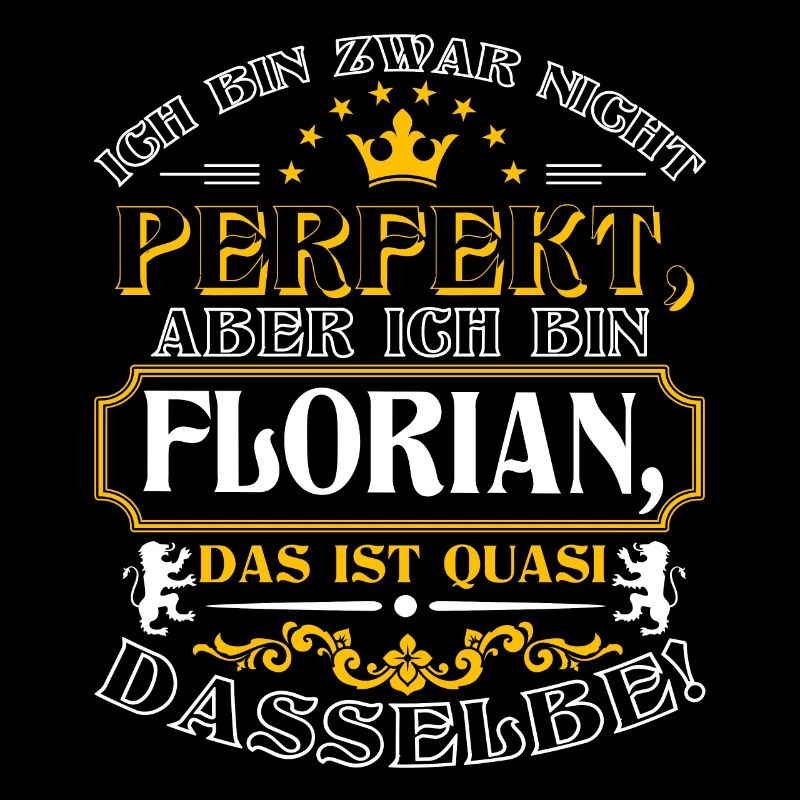 Divertente FLORIAN per il suo onomastico con nome