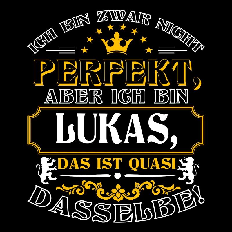 Funny LUKAS for Name Day with Name Name