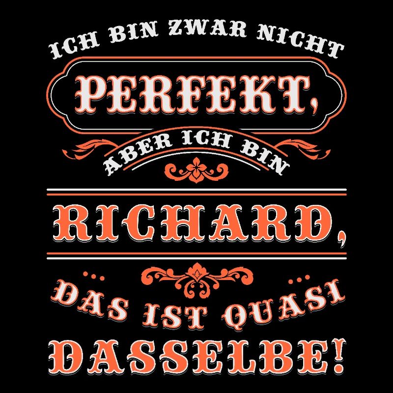 Funny RICHARD for Name Day with Name Name