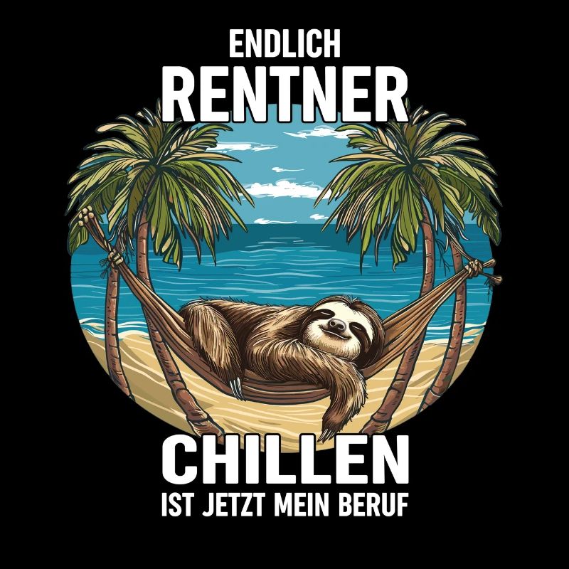 "Finally Pensioner" Chilling Sloth