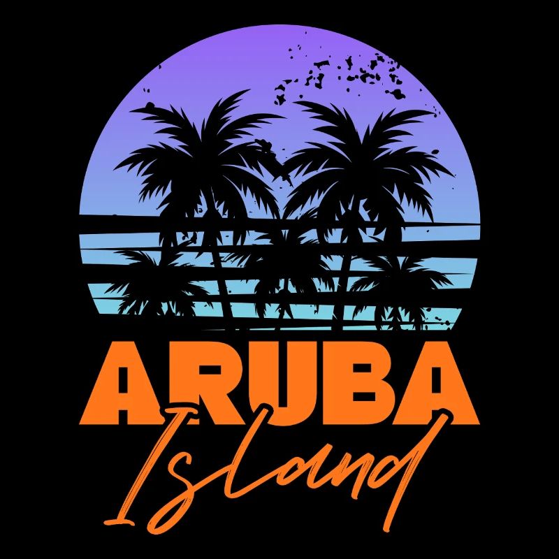 Aruba Karibik Sommer Meer Strand Geschenk