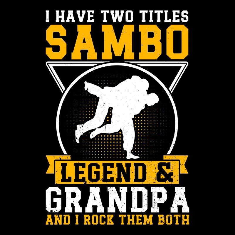Sambo Grandpa Sambo Fighter Sambo Wrestler