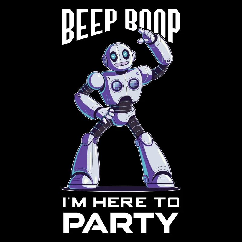 Ai Robotik Geek Tech Humor Roboter