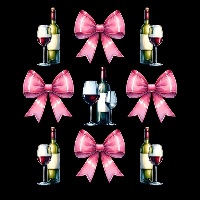 Coquette Bow Weintrinker Rosa