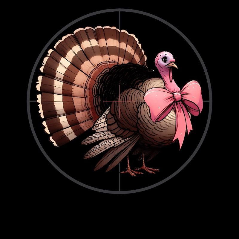 Coquette Bow Turkey Hunting Hunter Pink