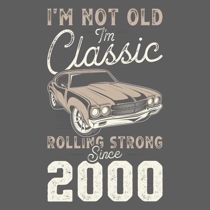 Geboren 2000 Geburtstag Oldtimer