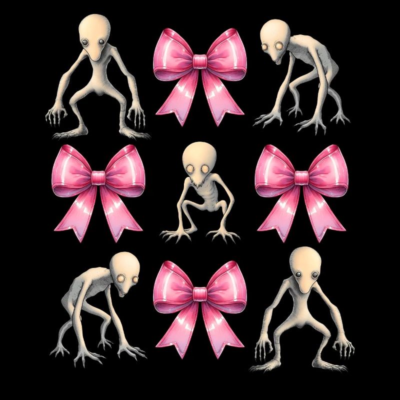 Coquette Bow Dover Demon Cryptid Cryptozoology