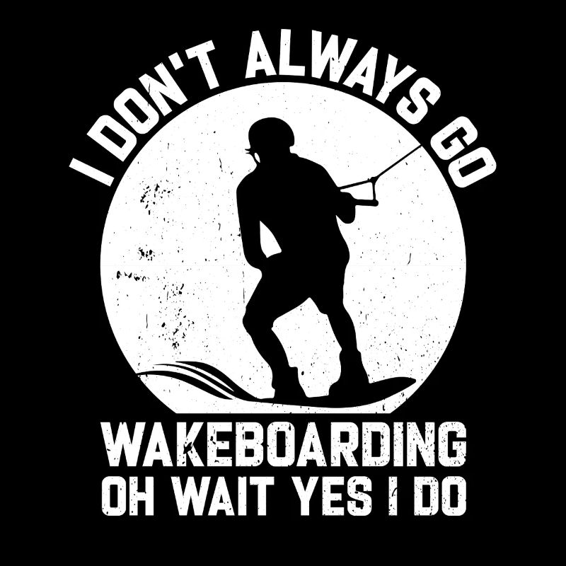 I don't always go Wakeboarding - Wakesurfing