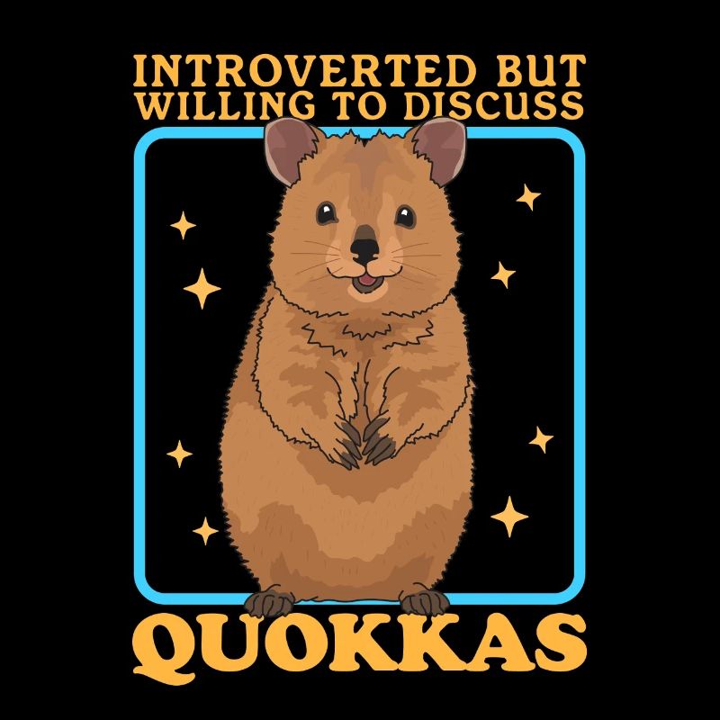 Quokka Kangourou à queue courte Quokkas Cadeaux