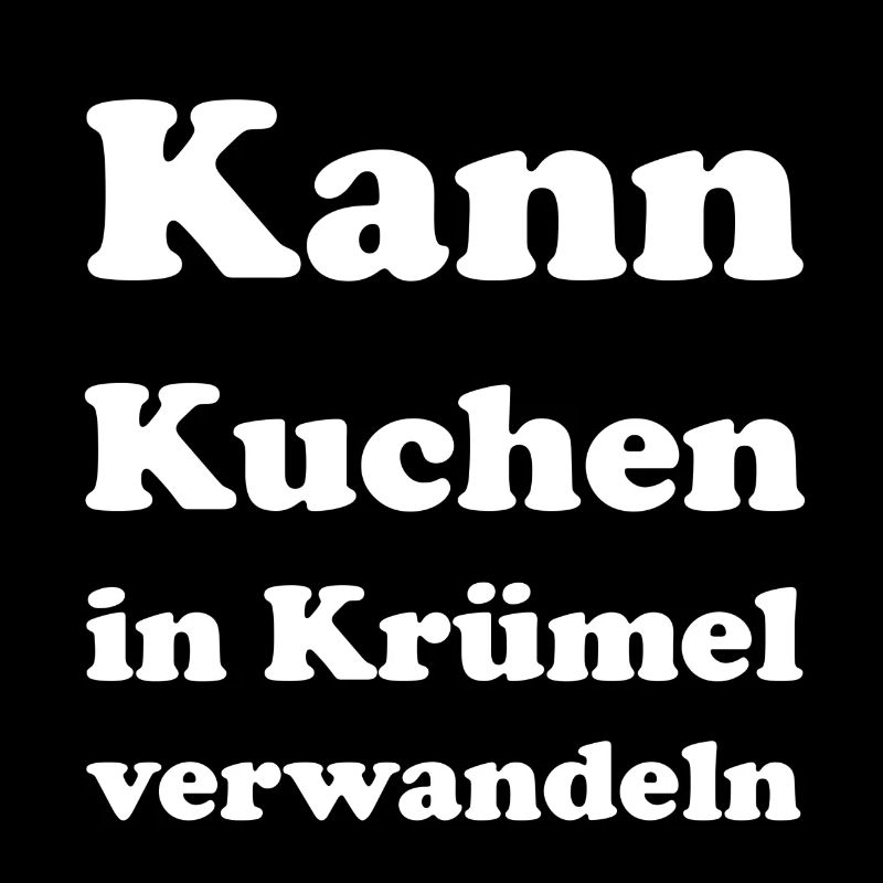 Can turn cake into kruemel