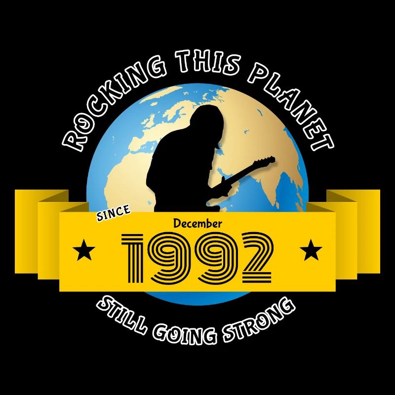 33. Geburtstag Rocking this planet since 12/1992