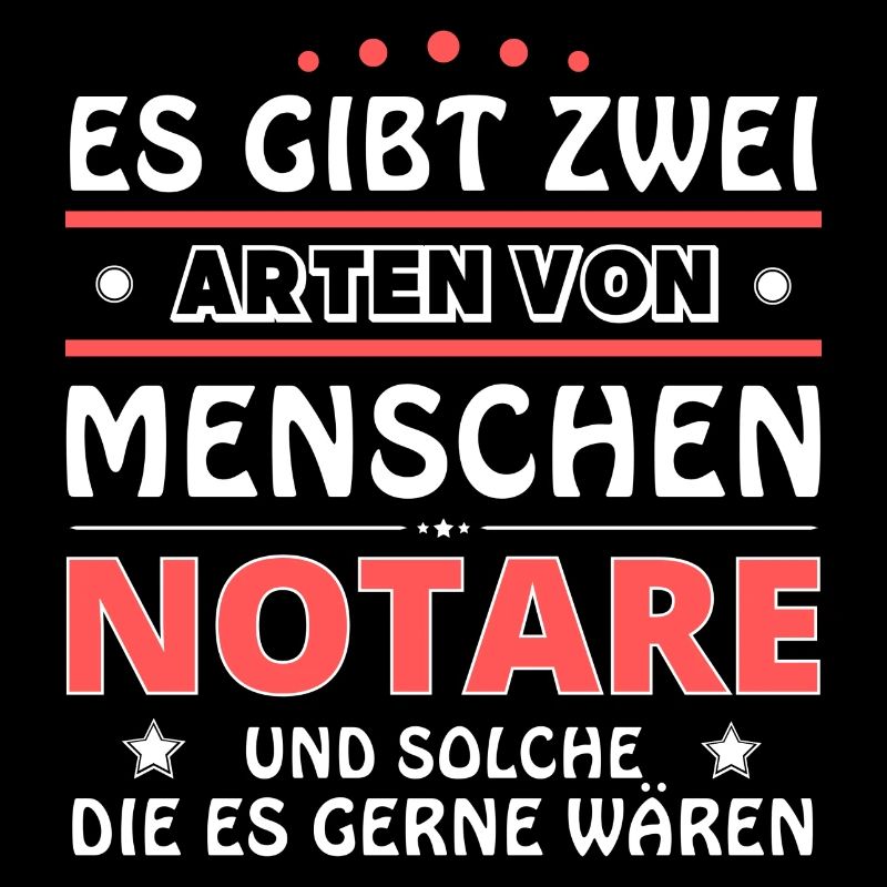 Notare Geschenk - zwei Arten von... Design