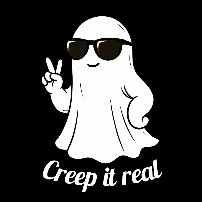 Cool Ghost Design - Creep it real
