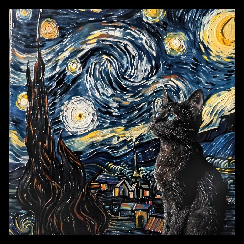 Chat, Motif De Chat